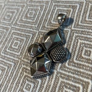 Vintage Lagos Caviar Pendant